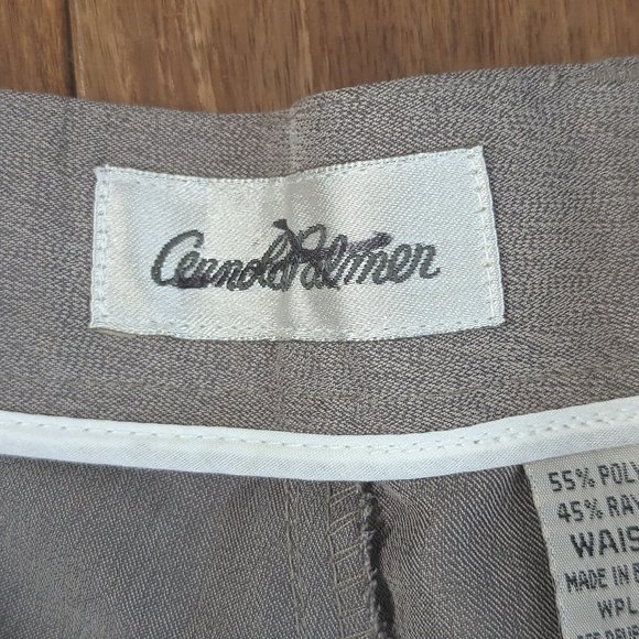 Arnold Palmer Khaki Tan Pleated Shorts - Picture 7 of 10